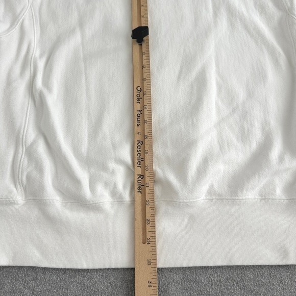 Champion Reverse Weave Mens Medium White East Hampton New York Crewneck Sweater - Picture 9 of 11